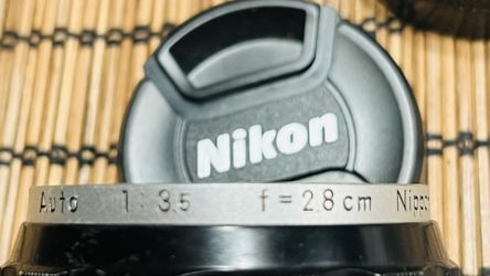 Nikkor  H Auto 28mm 1:3.5