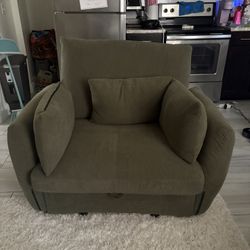 Oversized Green Chair 