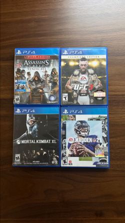 Untested ps4 games