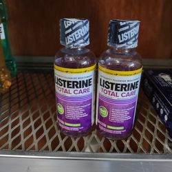 Listerine Total Care Mouthwash $1 Each