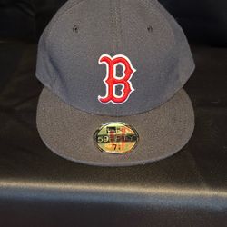 Boston Red Sox New Era 59Fifty Fitted Hat Size 7 5/8