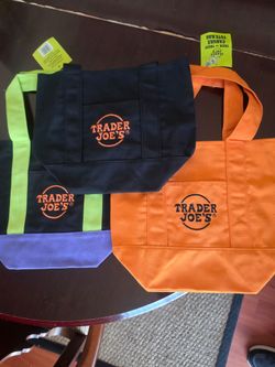 Trader Joe's Tote bags.