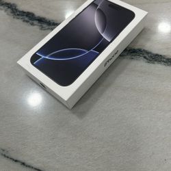 iPhone 16 Pro 256G Brand New Unlock Black Titanium No Trades 