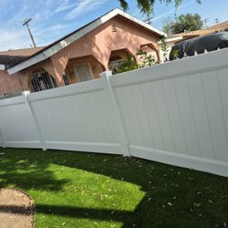Vinyl Fence