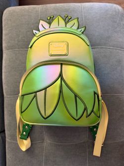 Loungefly Disney Princess & Frog Tiana Iridescent Cosplay Mini Backpack