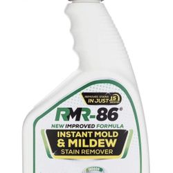 RMR-86 Instant Mold and Mildew Stain Remover Spray - Scrub Free Formula, 32 Fl Oz