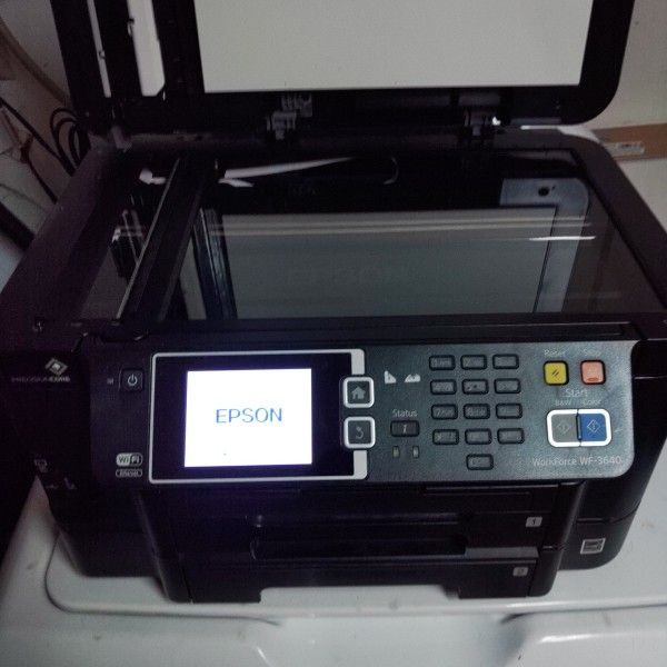 Epson Workforce WF-3640 Inkjet All-in-one Printer Copy Fax 