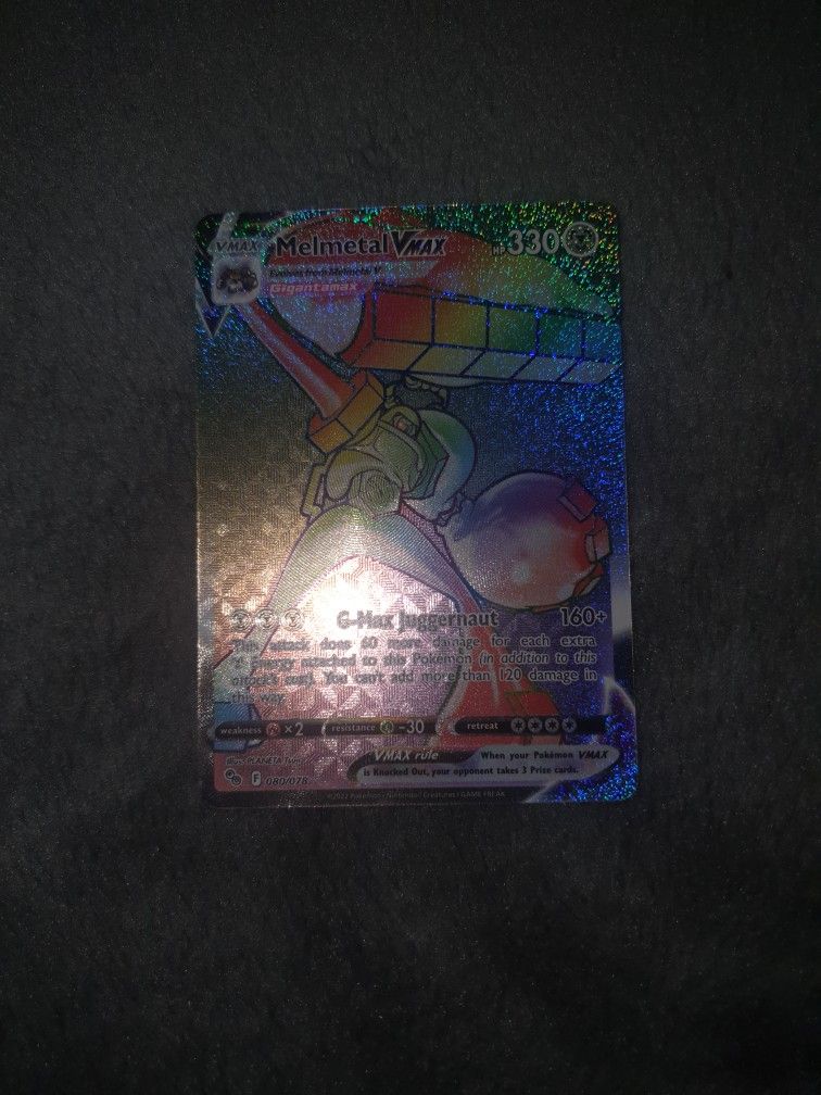 Pokemon Go Melmetal VMAX Rainbow Secret Rare