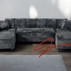 New! Luxurious Soft Touch Sofa Sectional ~ QUEEN SLEEPER ! 