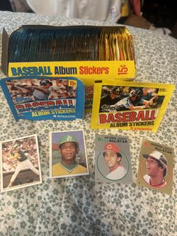 Vintage Baseball Stickers