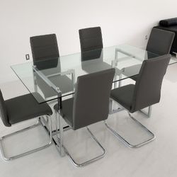 Dining Sets with 6 Chairs ⭐️ Juego de Comedor de 6 Sillas 