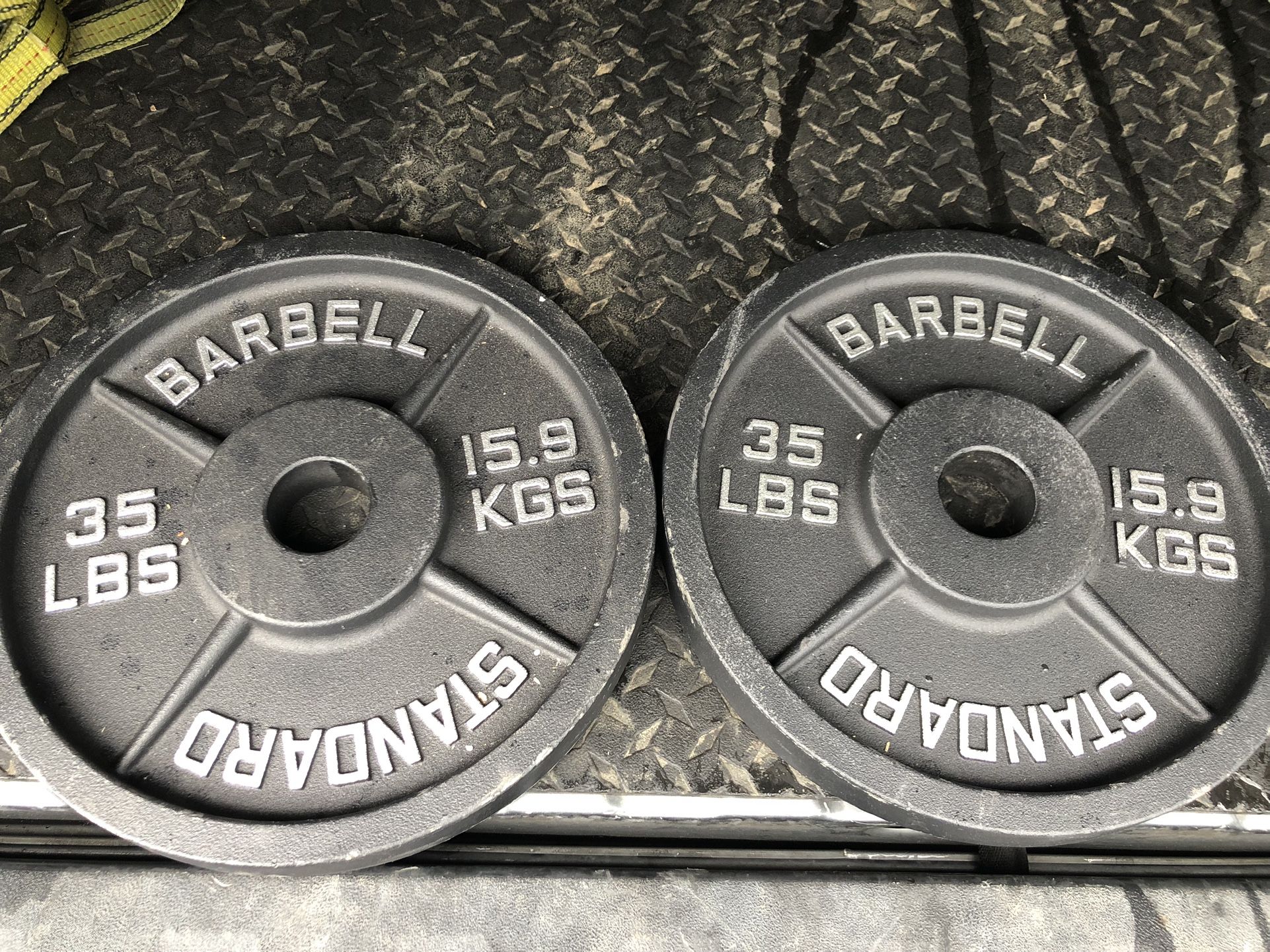 New 35lb Olympic Weight Plates