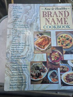 New And Healthy Brand Name Cookbook
