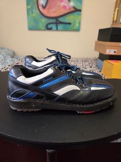 DEXTER SST8 PRO MENS INTERCHANGABLE MENS BOWLING SHOE BLUE/BLACK SIZE 10.5