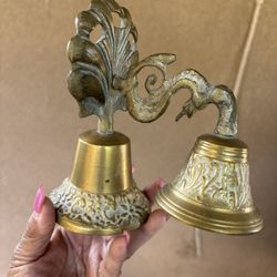 Vintage double brass bells 🔔 