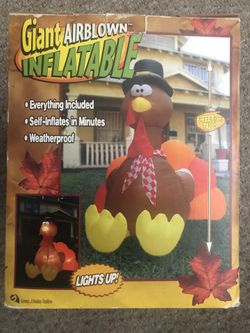 Thanksgiving inflatable Turkey