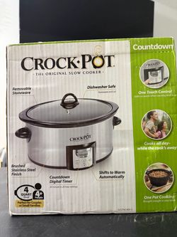 Crock-Pot 4 Quart Slow Cooker SCCPVC400-S