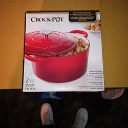 Crock Pot 2 Piece Artisan 5qt