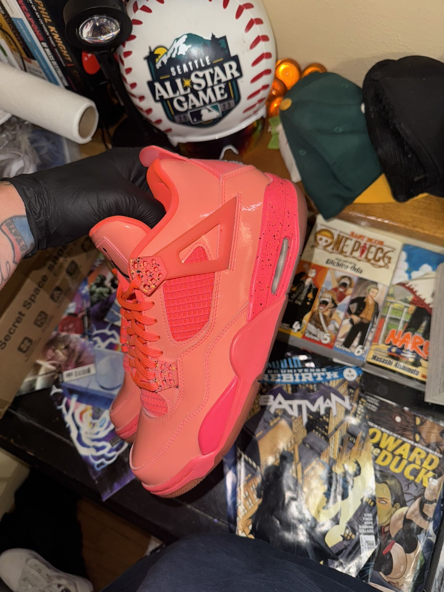 Nike Air Jordan Retro 4 Hot Punch