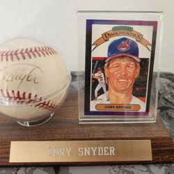 Cory Snyder Baseball 