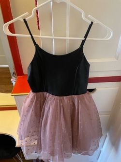 Black & Blush Tween Dress Size 8