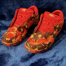 Nike SB Dunk Low "The Wizard of Oz Poppy Field" - Size 10.5