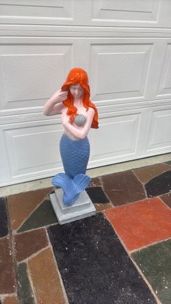 A 37” tall Mermaid