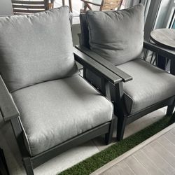 Lounge Chair with Cushion | Visola Grey