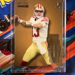 2022 49ers BROCK PURDY ROOKIE CARD