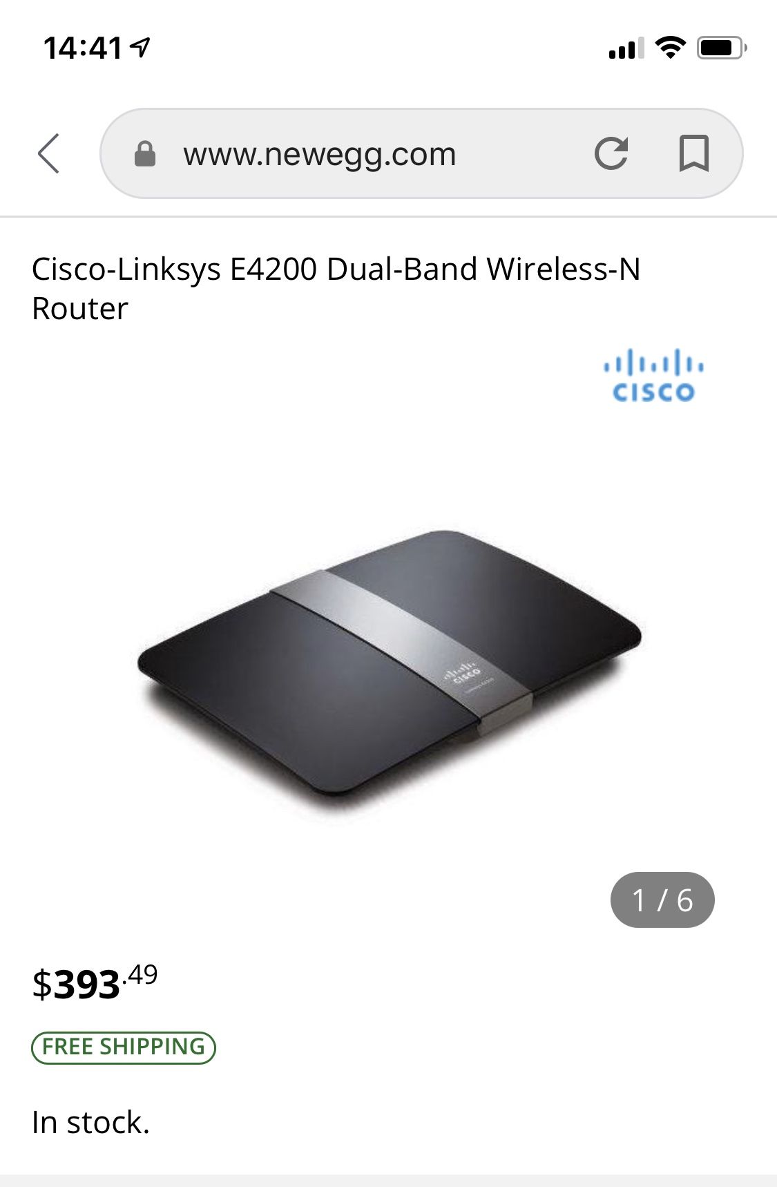 Cisco-Linksys E4200 Router
