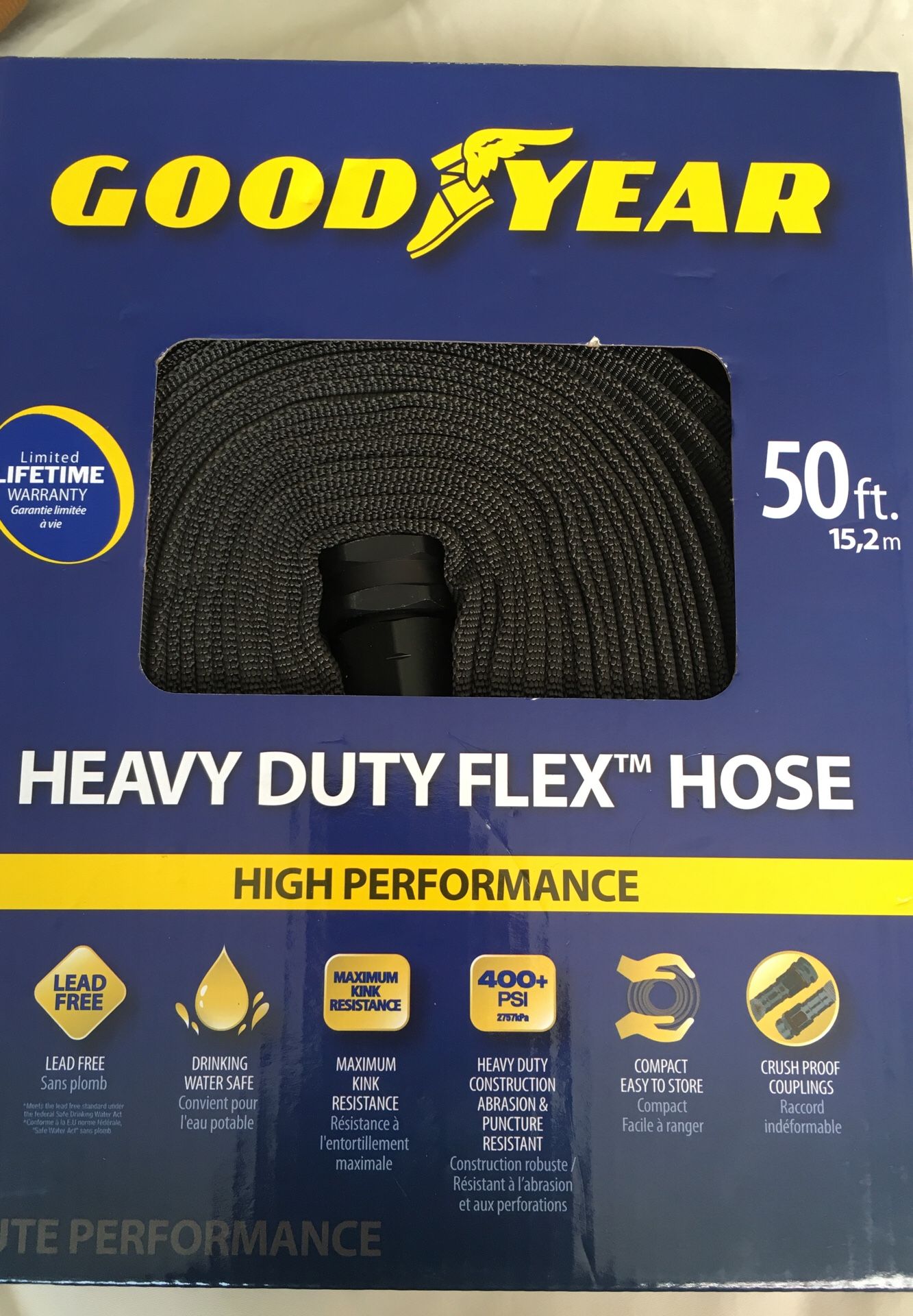 GOODYEAR 50ft Heavy Duty Flex Hose