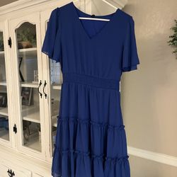 Royal Blue dress