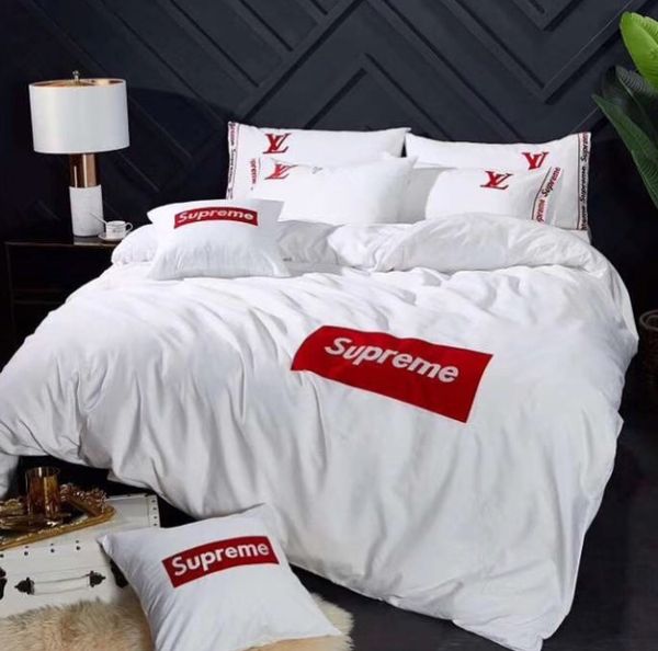 Louis Vuitton X Supreme Bed Set Literacy Basics