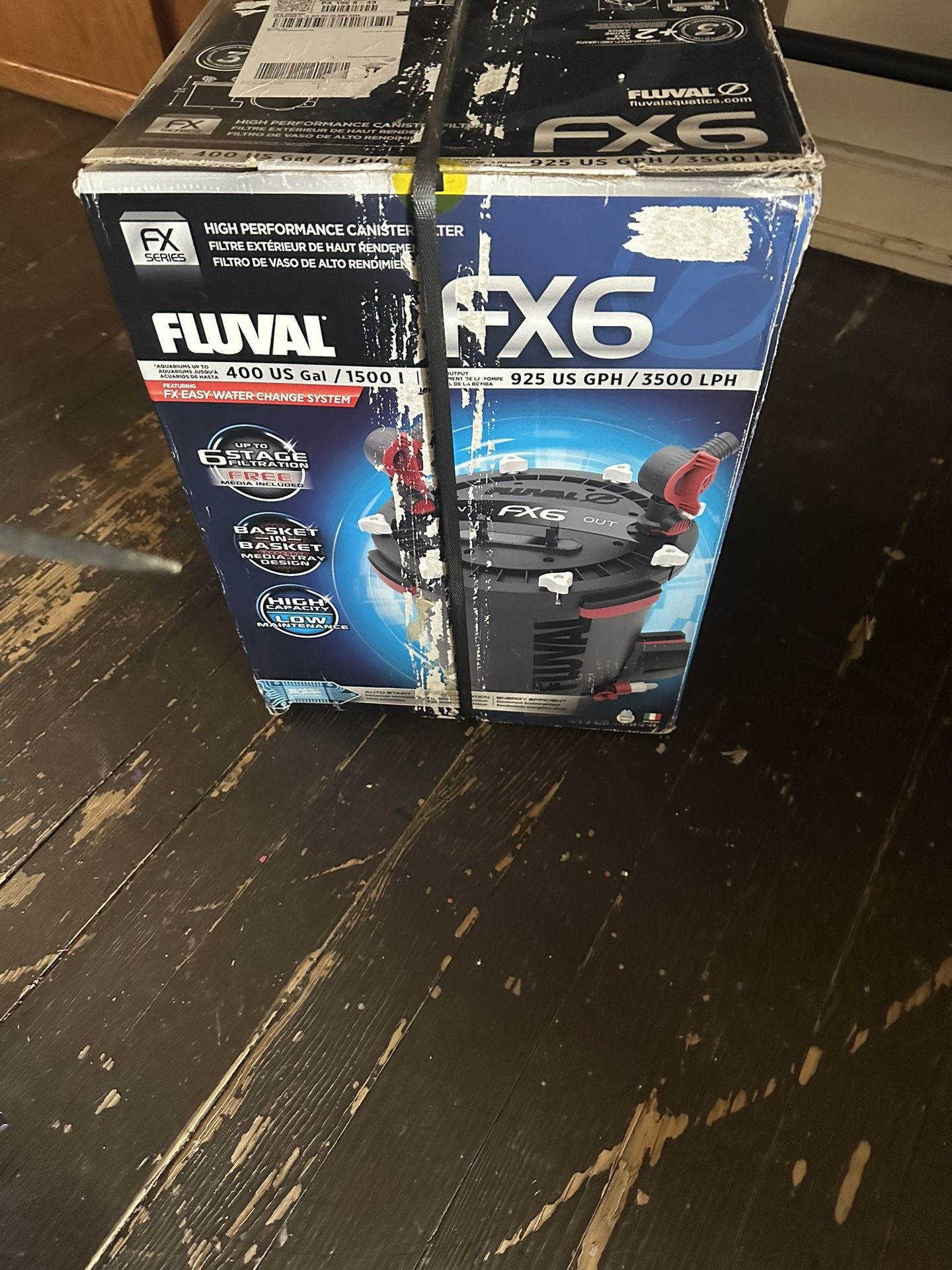 Reef Saltwater Aquarium, Fish Tank Fluval Fx6