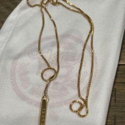 Gucci Gold Chain 21 Inches Long