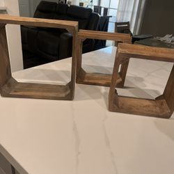 Wood Shelves (3) 
