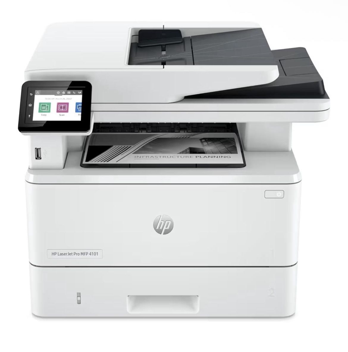 HP LaserJet Pro MFP 4101fdw Black & White All-in-One Laser Printer,
