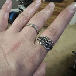 Silver Wings Ring