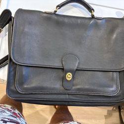 Vintage Coach Brief Bag