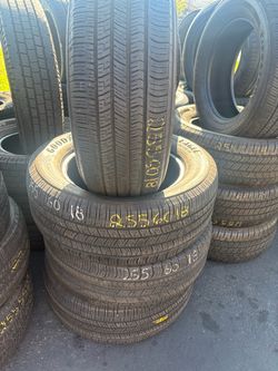 255/60/18 Goodyear set excellent condition