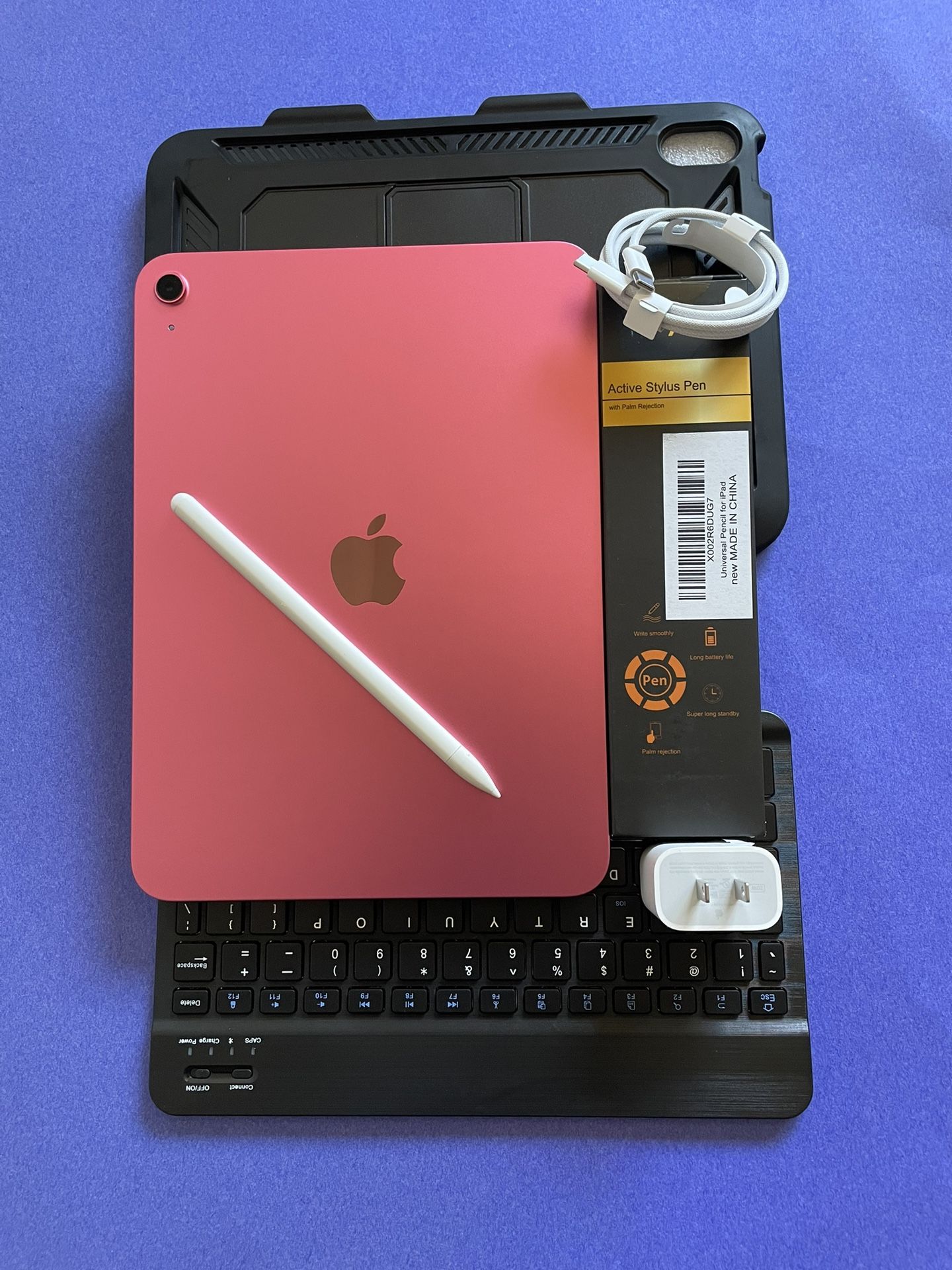 iPad 11th Generation (2025 Newest/Pink) 512GB with pencil, keyboard & accessories (new - warranty)