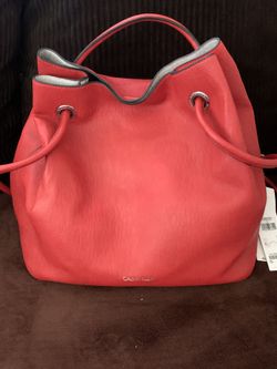 Calvin Klein Red Purse 