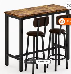 Height dining table set