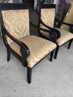 2 living room chairs