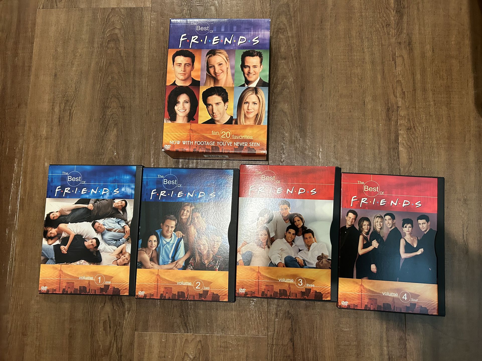 The Best Of FRIENDS DVD Set - Fan 20 Favorites