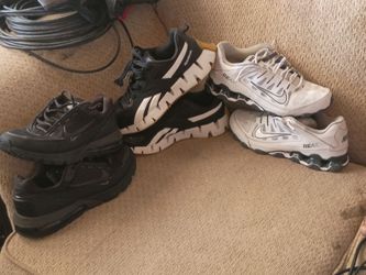 Nike and Reebok  8 1/2 and 9