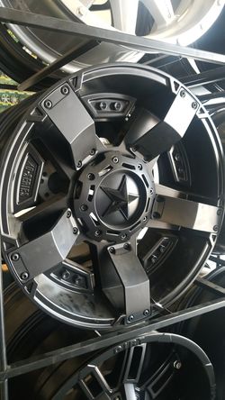 20" rockstar 2 wheels 6x5.5/135 8x6.5