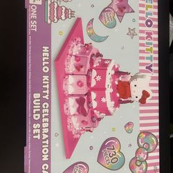 hello kitty celebration cake build set
