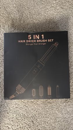 5 in 1 hair dryer brush set