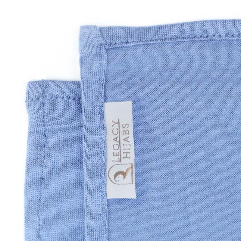 Womens Denim Blue Premium Jersey Hijab